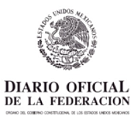 Diario Oficial de la Federación
