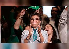 Primera mujer elegida Alcaldesa de Bogota por voto popular y abiertamente lesbiana: Claudia Lopez