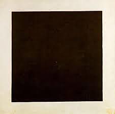 Quadrato nero su fondo bianco