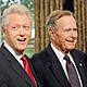 Bush and clinton