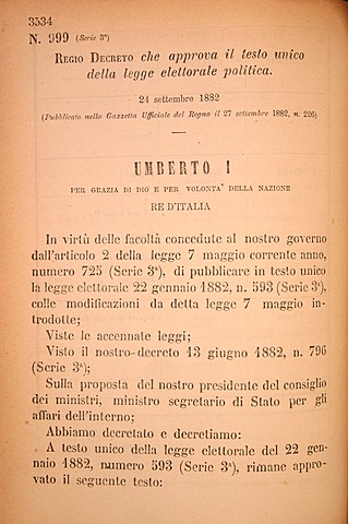 La riforma elettorale