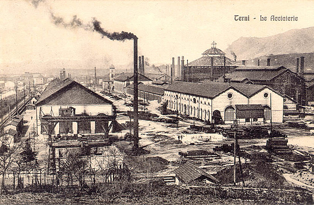 La nascita di un’acciaieria a Terni