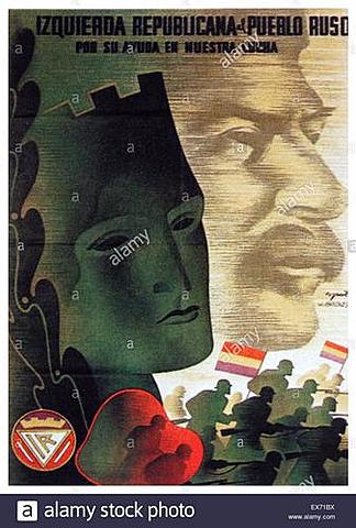 Los primeros auxilios de Rusia llegaron a los republicanos.