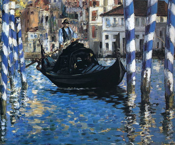 El Gran Canal de Venicia, Édouard Manet