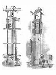 Primer ascensor de pasajeros diseñado e instalado en USA