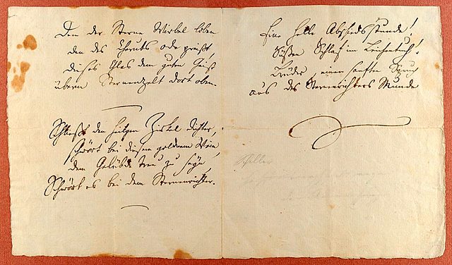 Poesia: Oda a la alegría