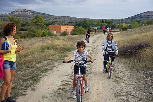 Bizikletan hasi nintzen