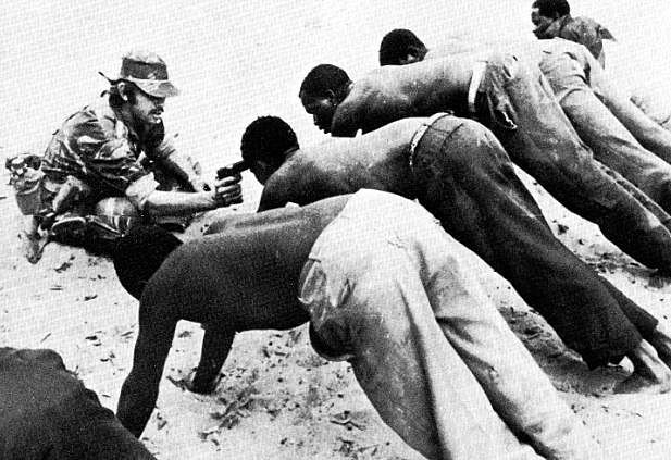 Intervención de conflictos africanos.