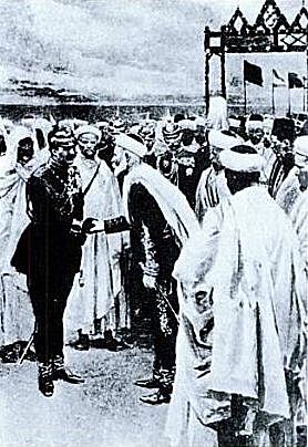 Alemanya ajuda al Soldà del Marroc contra França i Espanya