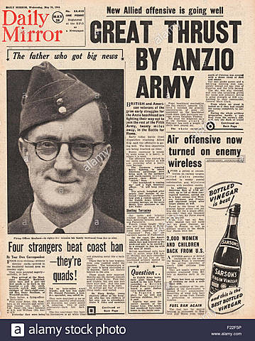 Battle of Anzio begins