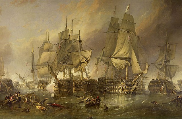 La battaglia di Trafalgar