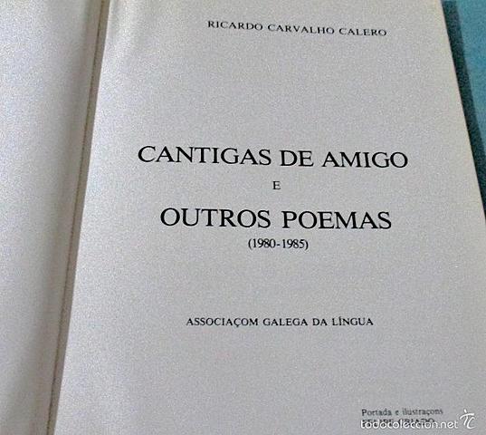 Cantigas de amigo e outros poema