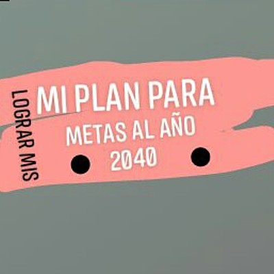 Timeline: Mi plan para lograr mis meta al 2040 - Fátima Sofía Quintana Chávez