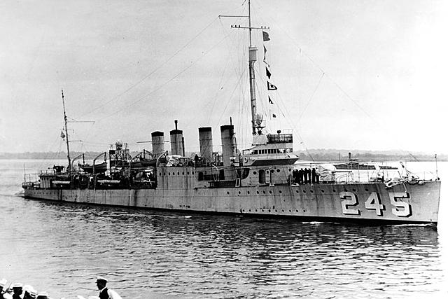 US ships attacked by Germans