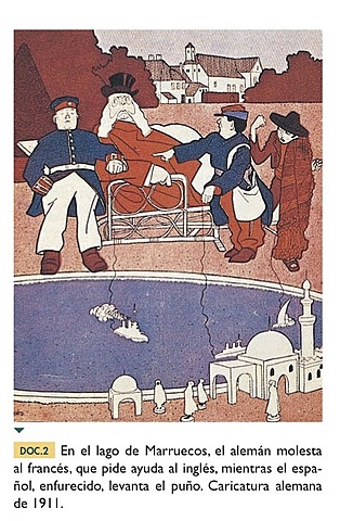 Alemanya ajuda als marroquins durant una insurrecció popular contra el domini francès