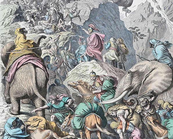 Rome: Hannibal crosses the Alps and invades Italy