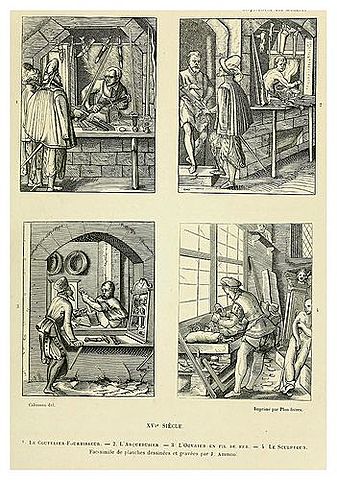 El artesano como fabricante e inspector.