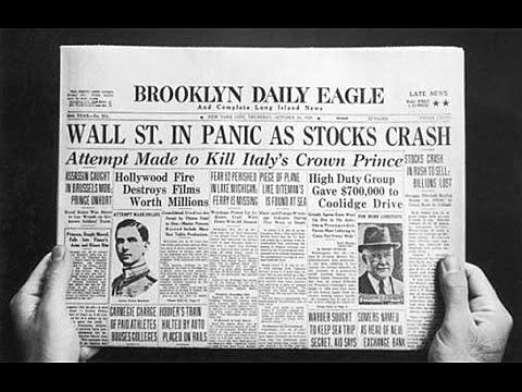 Crac borsari a Wall Street