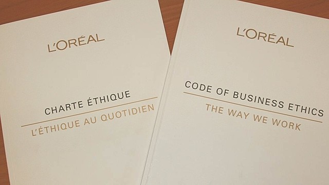 L’Oréal publie son Code d’éthique des affaires
