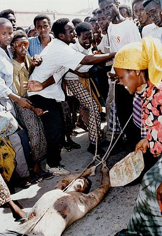 Entrance of US Soldiers in Somalia / Blackhawk Down