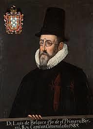 Nombran al virrey Luis de Velasco y Castilla