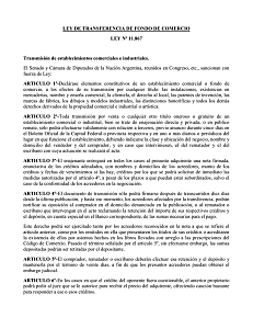 Otorgamiento del Documento de Transferencia