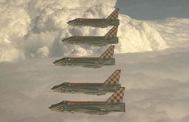 56 Sqn. Re-equip with the updated Lightning F3