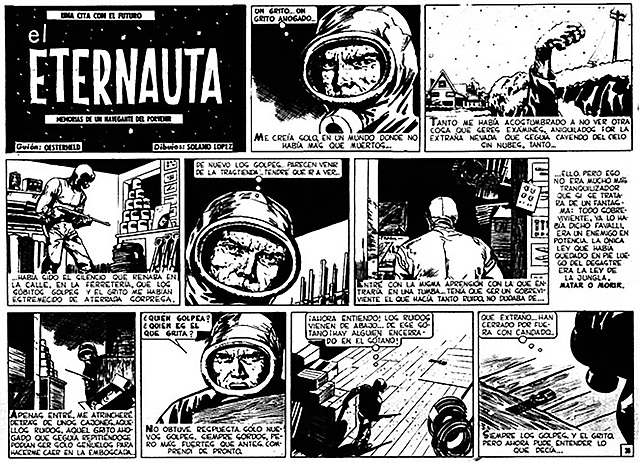 "El Eternauta" revista "Hora cero"