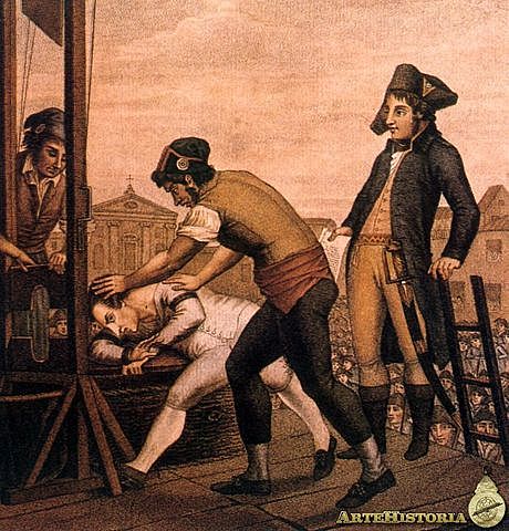 Un “golpe de Estado” y la Ejecución de Robespierre.