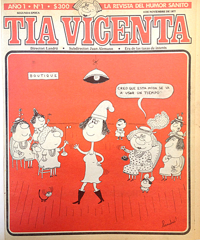 Revista "Tia Vicenta" Juan Carlos Landú