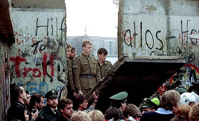 Caída del Muro de Berlín.