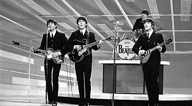 The Beatles appear on Ed Sullivan