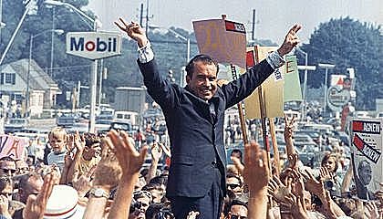 Richard Nixon is elected