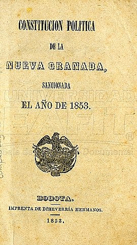 Constitución Neogranadina de 1853