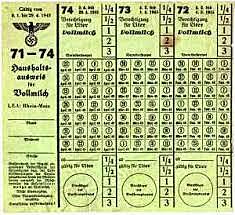 Germany Starts Rationing