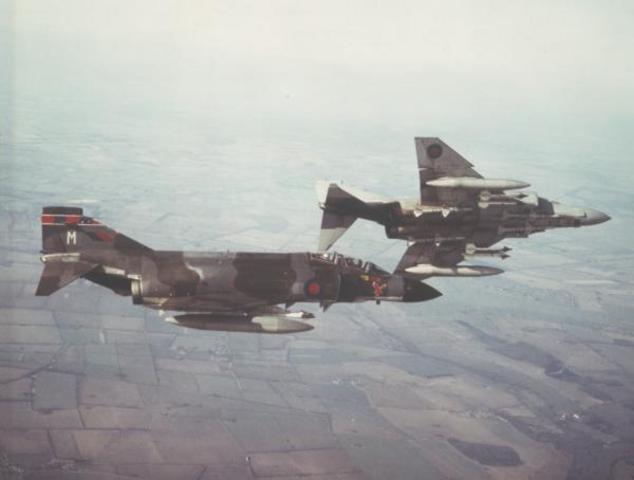 23 Sqn. re-equip with the Phanton FGR2