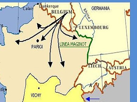 Hitler invade i Paesi bassi, il Lussemburgo e il Belgio