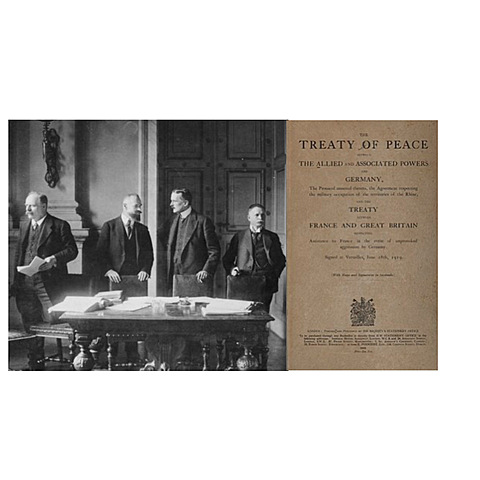 Signatura del Tractat de Versalles