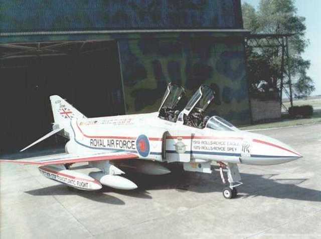 Squadron Leader Tony Alcock & Ft. Lieutenant Norman Brown of 56 Sqd