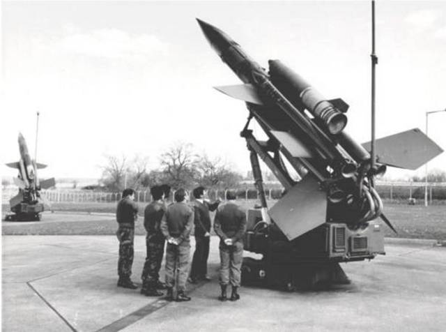 'E' Flight replaced by 'C' Flight looking after the Bloodhound Missiles