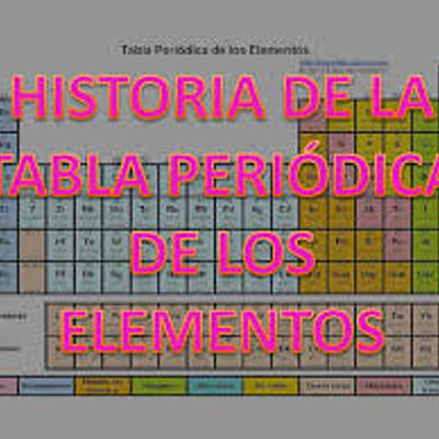 Timeline: Historia de la tabla periodica