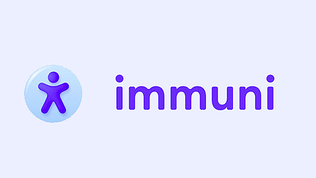 App IMMUNI: Work in progress