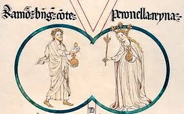 Ramon Berenguer IV es casa amb Peronella d'Aragó