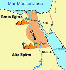 Basso Egitto e Alto Egittto si uniscono