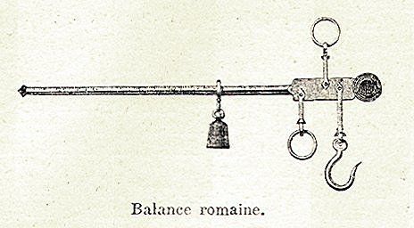 La báscula romana