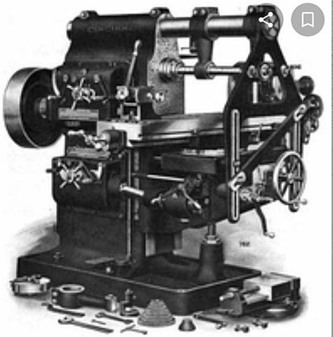 LAS PRIMERAS MAQUINAS HERRAMIENTAS