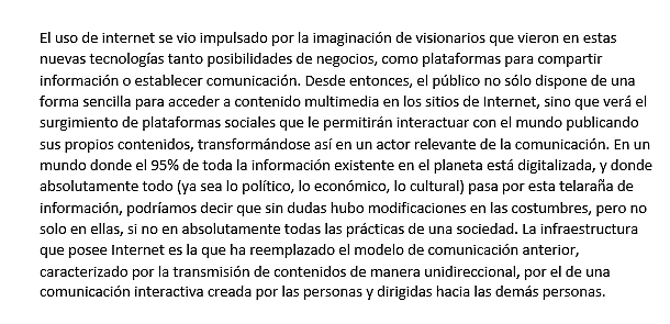 Internet (Reflexión)