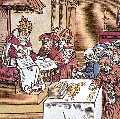 Inizia vendita delle indulgenze per la costruzione della cupola di San Pietro