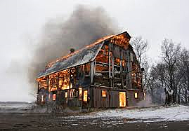 The Burning of the Farm