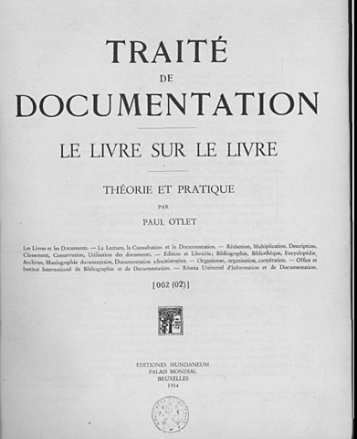 Tratado de la Documentación